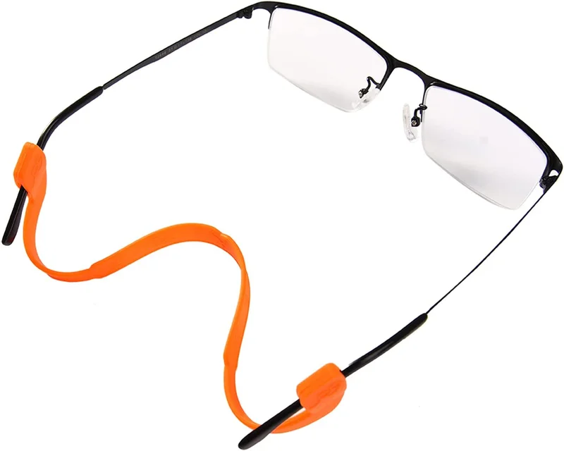 8 Colors Anti-Slip Glasses Strap Sports Glasses Strap Holder for Kids, 8 Pieces 4