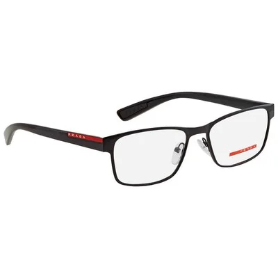 Brand New Prada Sport Linea Rossa Eyeglass Frames PS 02OV 1AB Black For Men 2