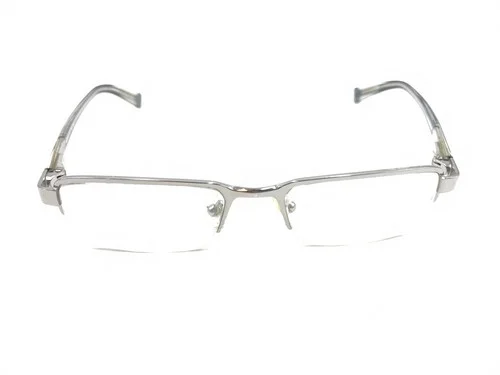 Nike 8033 047 Silver Black Half Rim Eyeglasses Frames 49-17 135 Sports Men Women 2
