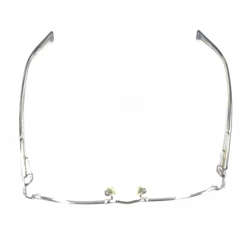 Nike 8033 047 Silver Black Half Rim Eyeglasses Frames 49-17 135 Sports Men Women 3